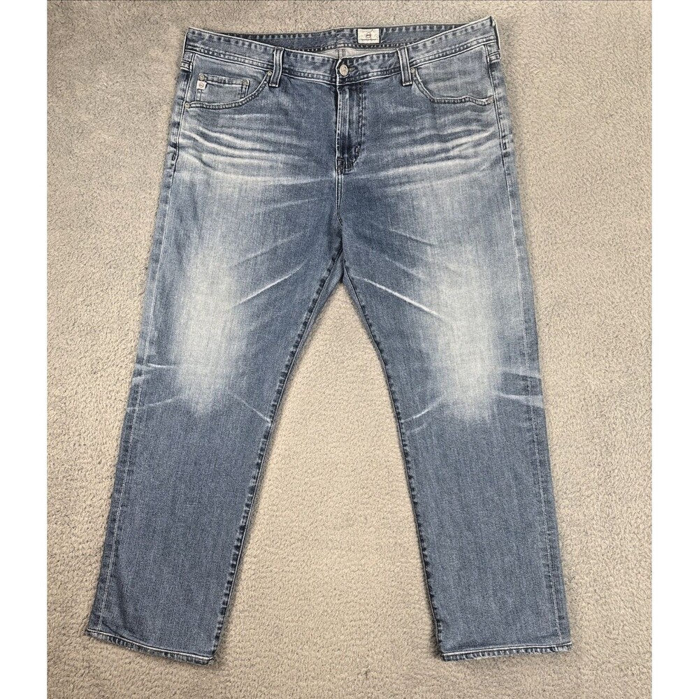 AG Adriano Goldschmied Jeans Mens Size 40 Blue The Graduate Tailored Leg Preppy
